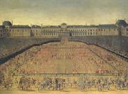 Louis XIV s Grande Carrousel (mk05) oil painting picture wholesale